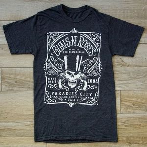 HOT! Guns N Roses Paradise City LA Rock Tshirt